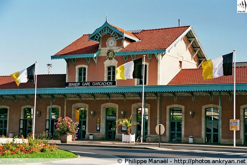 Gare d'Arcachon (Aquitaine, France)