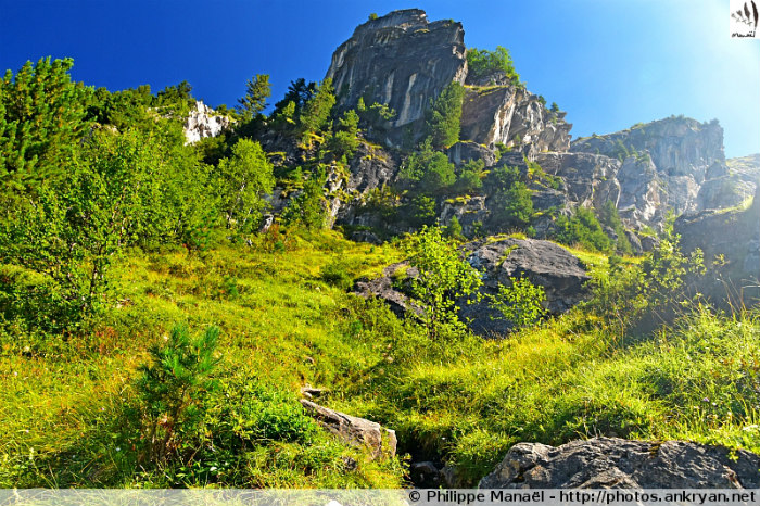En bas du Pas de l'Âne, Pralognan-la-Vanoise (Savoie, France)