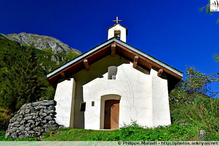 Chapelle Notre-Dame-des-Grâces, Friburge (vallée de Champagny-le-Haut, Savoie, France)