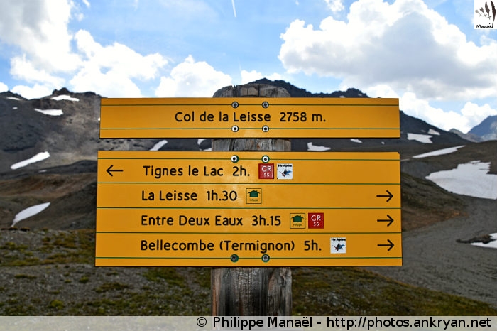 Col de la Leisse (Vanoise, Savoie, France)