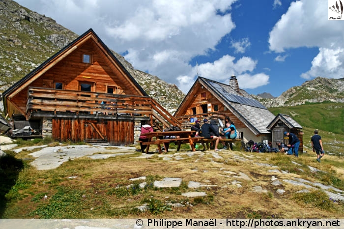 Chalets du refuge de la Leisse, Termignon (Vanoise, Savoie, France)