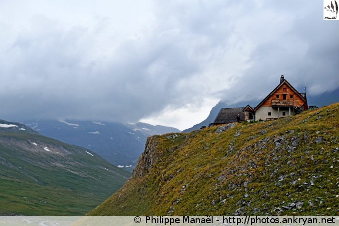 Butte du refuge de la Leisse (Vanoise, Savoie, France)