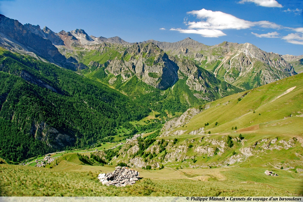 Hautes vallées piémontaises (trekking). Italie, Piémont, Coni